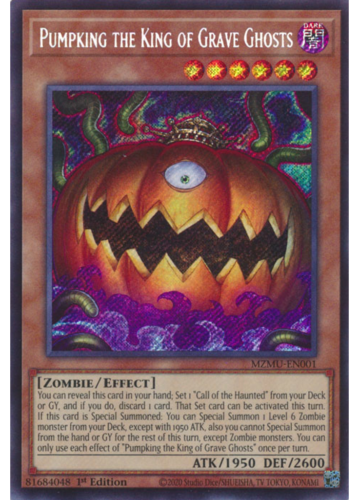 Pumpking the King of Grave Ghosts