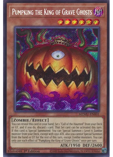 Pumpking the King of Grave Ghosts