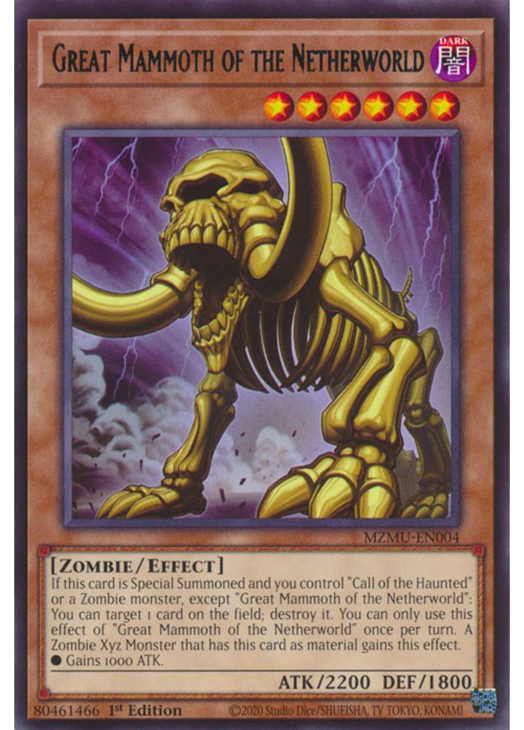 Great Mammoth of the Netherworld