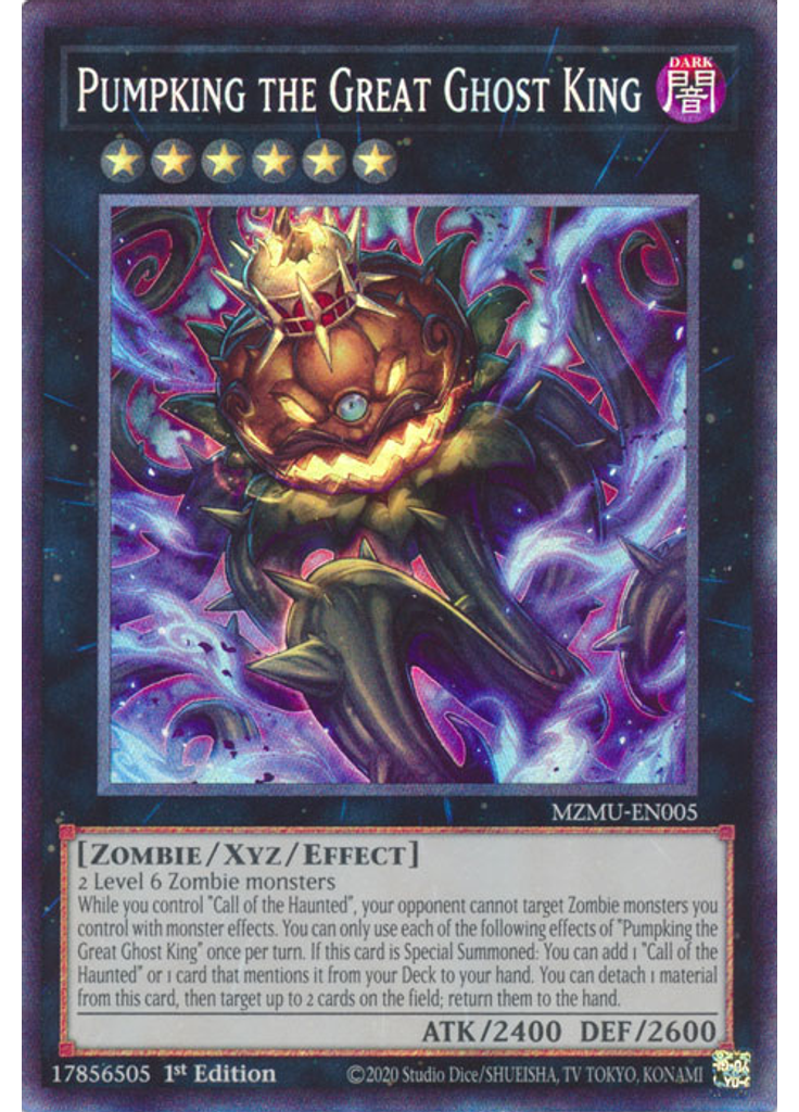 Pumpking the Great Ghost King (Collectors Rare 1st Edition)