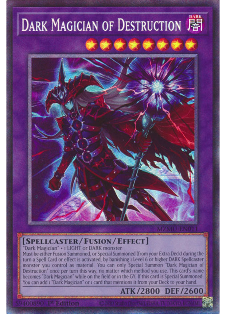 Dark Magician of Destruction (Collectors Rare 1st Edition)