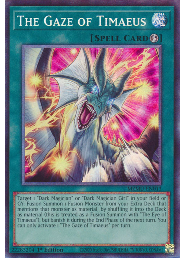 The Gaze of Timaeus (Collectors Rare 1st Edition)