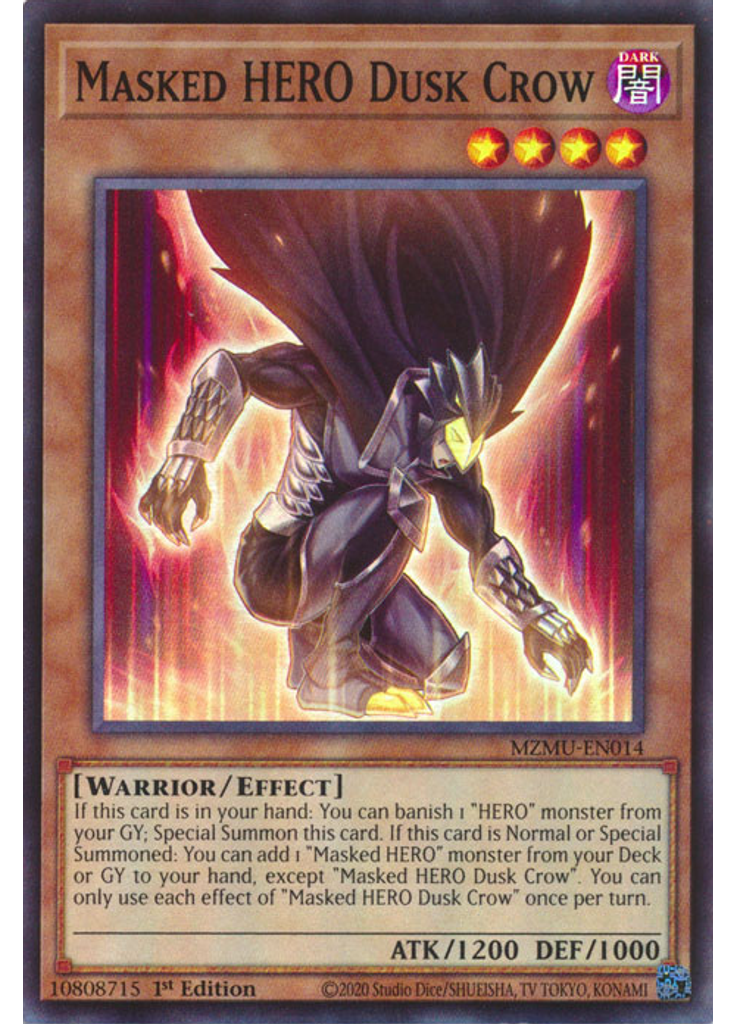 Masked HERO Dusk Crow