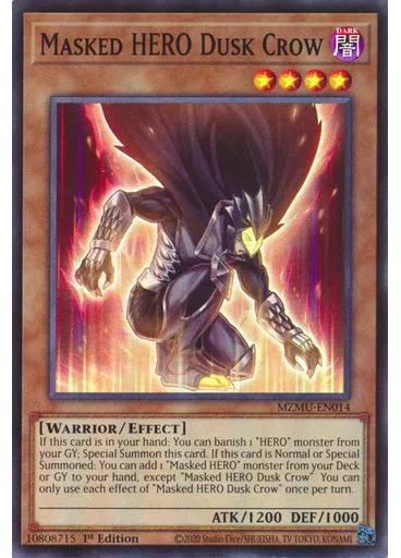 Masked HERO Dusk Crow