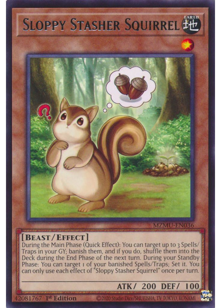 Sloppy Stasher Squirrel