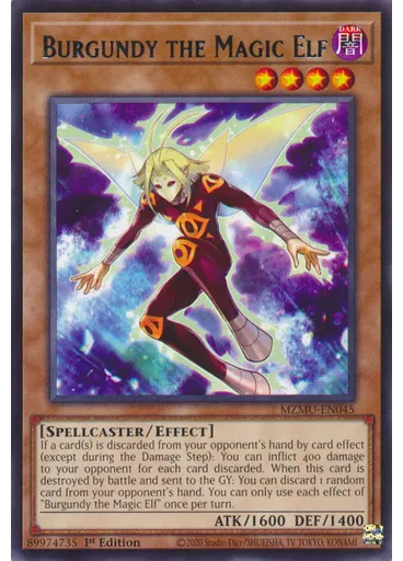Burgundy the Magic Elf
