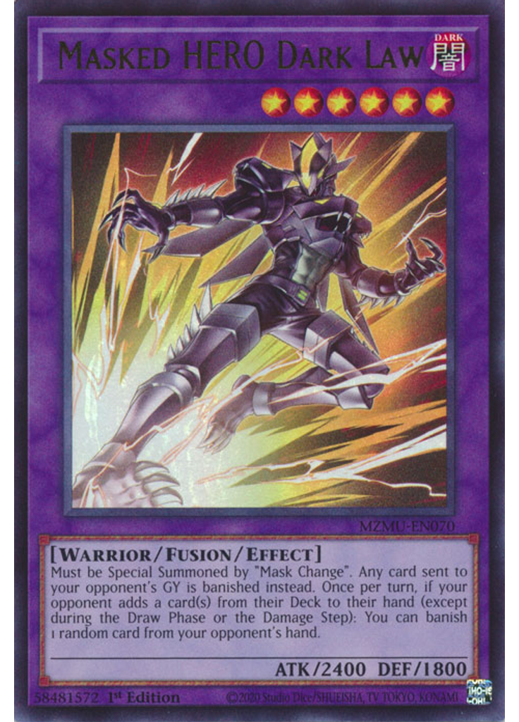 Masked HERO Dark Law