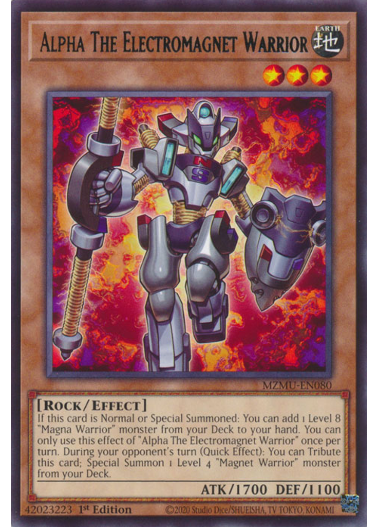 Alpha The Electromagnet Warrior