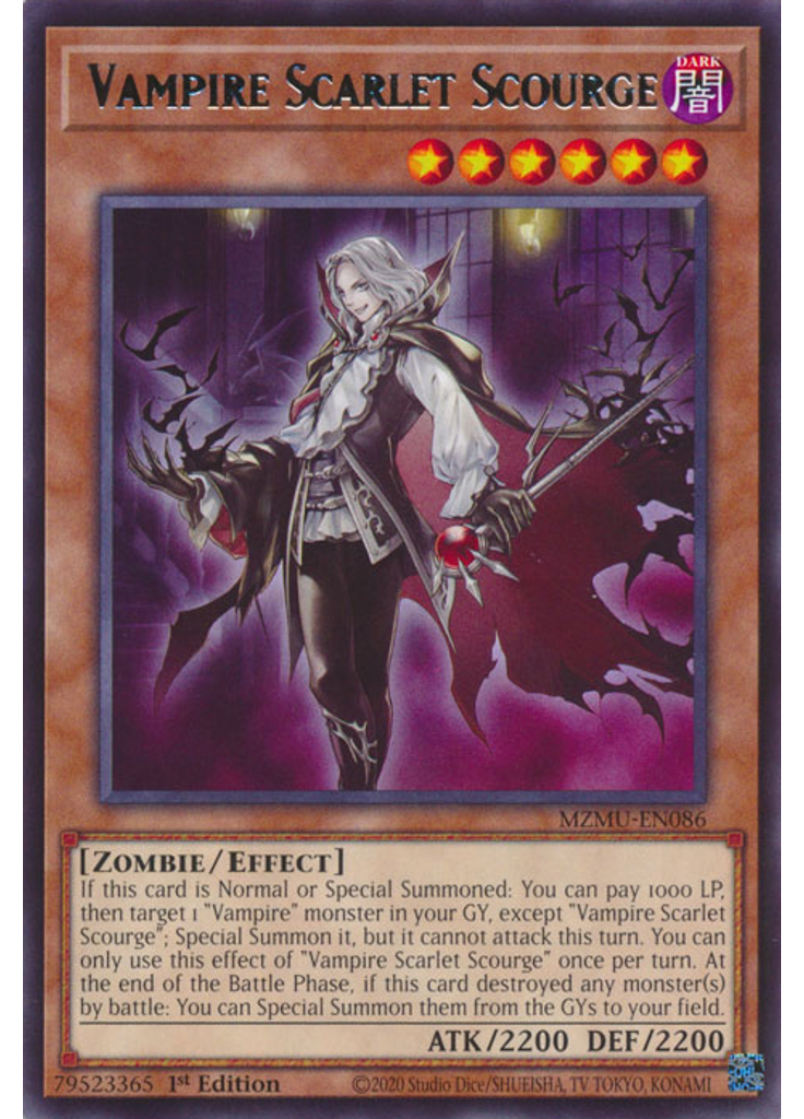 Vampire Scarlet Scourge