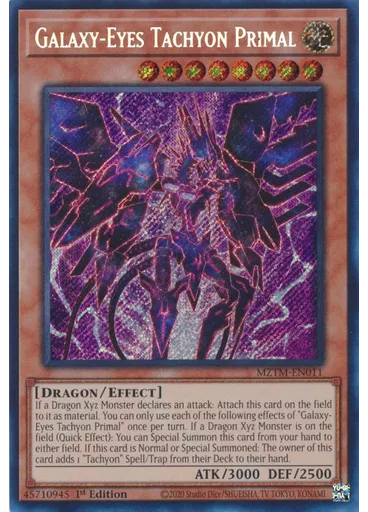 Galaxy-Eyes Tachyon Primal