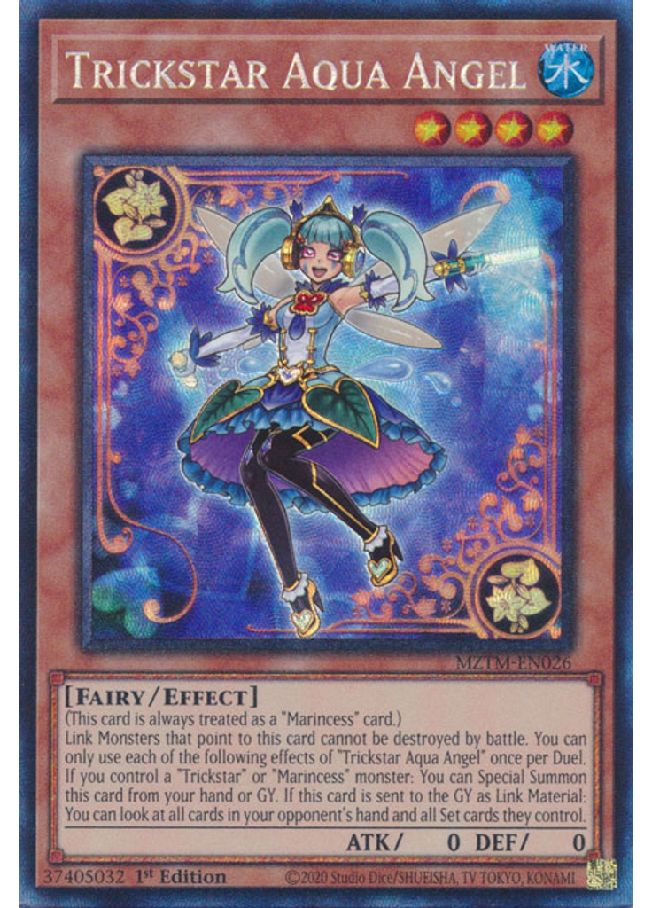 Trickstar Aqua Angel (Collectors Rare 1st Edition)