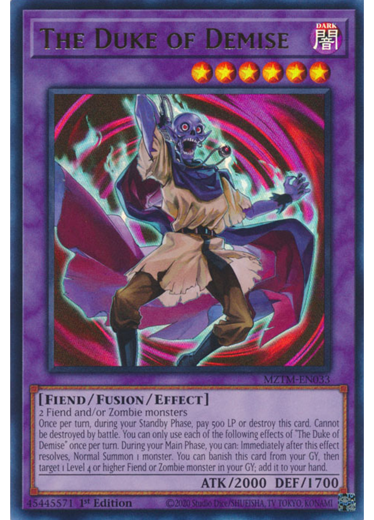 The Duke of Demise