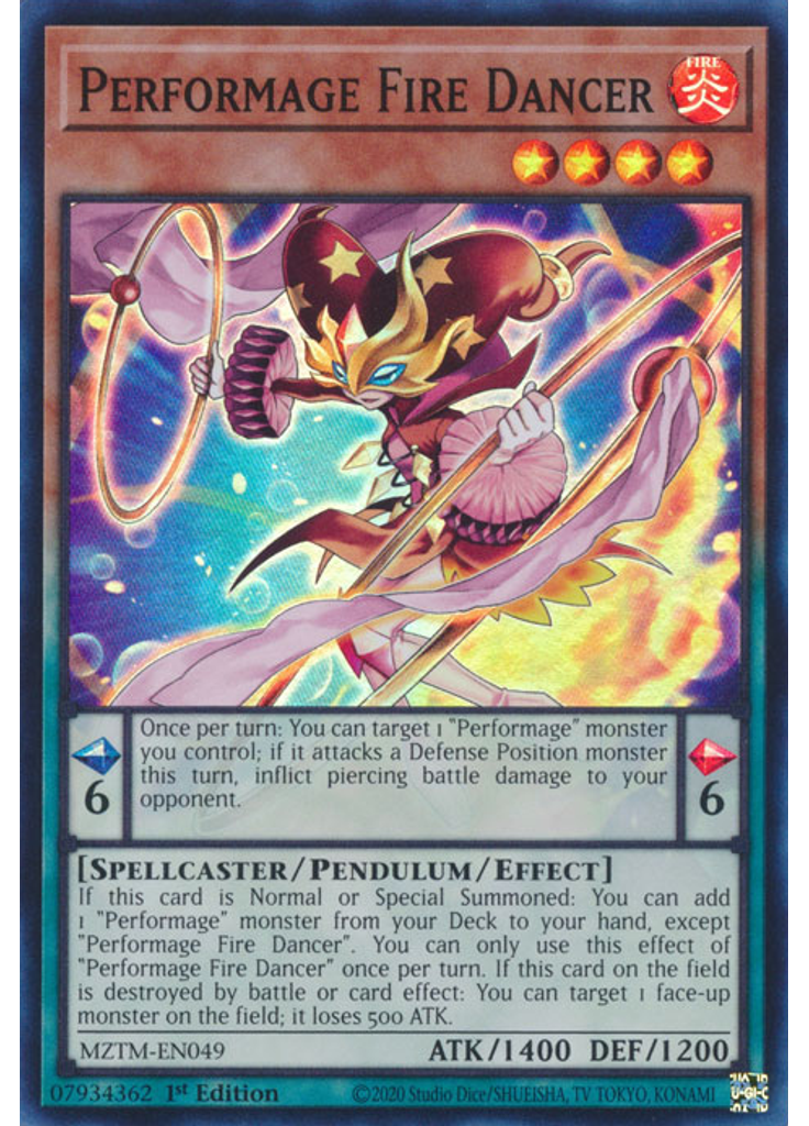 Performage Fire Dancer