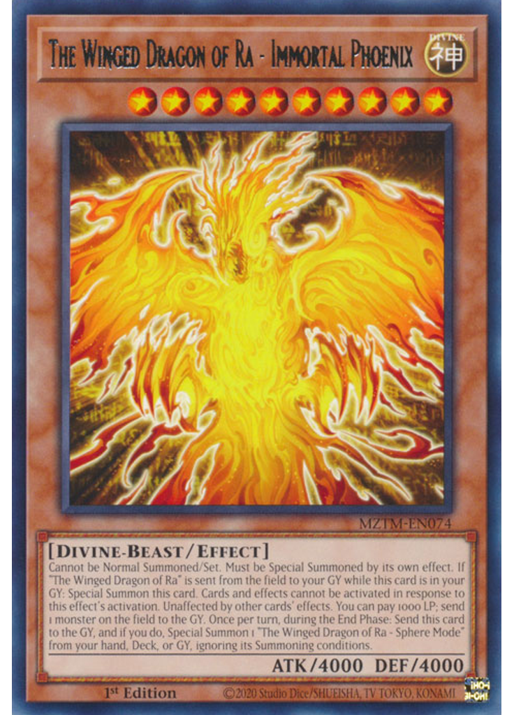 The Winged Dragon of Ra - Immortal Phoenix