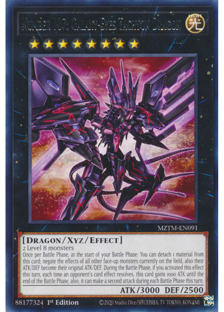 Number 107: Galaxy-Eyes Tachyon Dragon