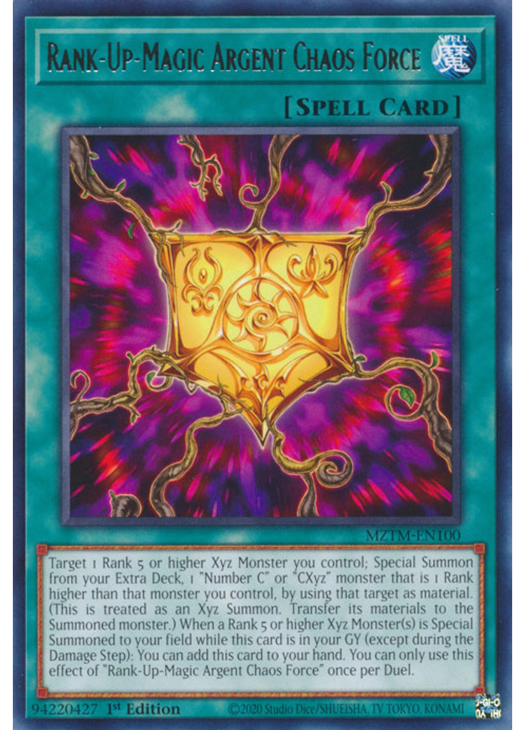 Rank-Up-Magic Argent Chaos Force