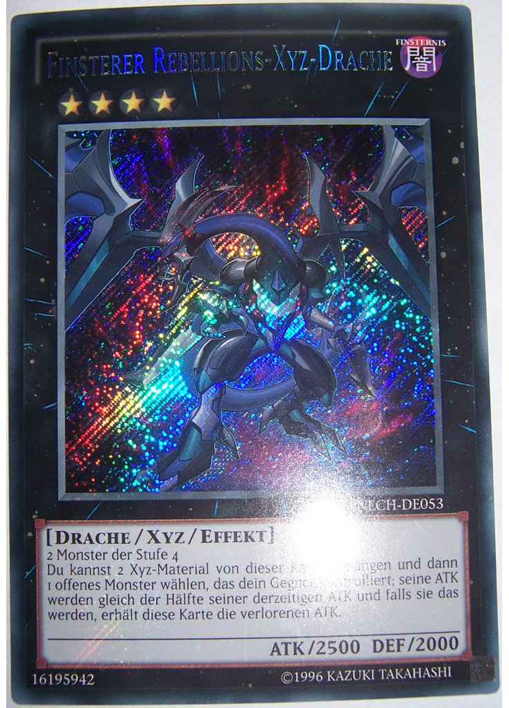Finsterer Rebellions-Xyz-Drache (Secret Rare Unlimited)