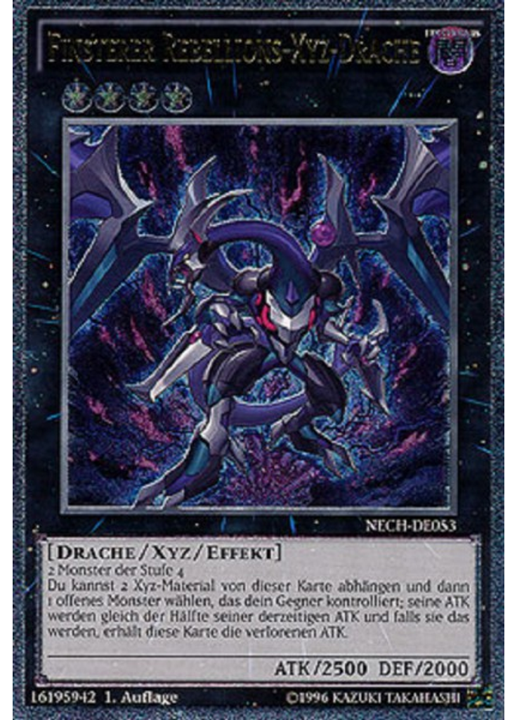 Finsterer Rebellions-Xyz-Drache
