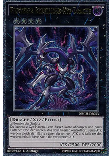 Finsterer Rebellions-Xyz-Drache