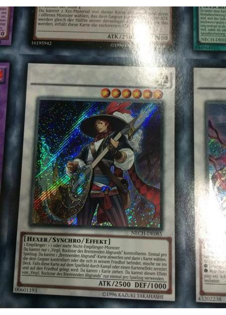 Virgil, Rockstar des Brennenden Abgrunds (Secret Rare Unlimited)