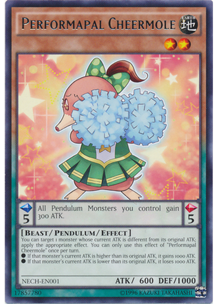 Performapal Cheermole (Rare Unlimited)