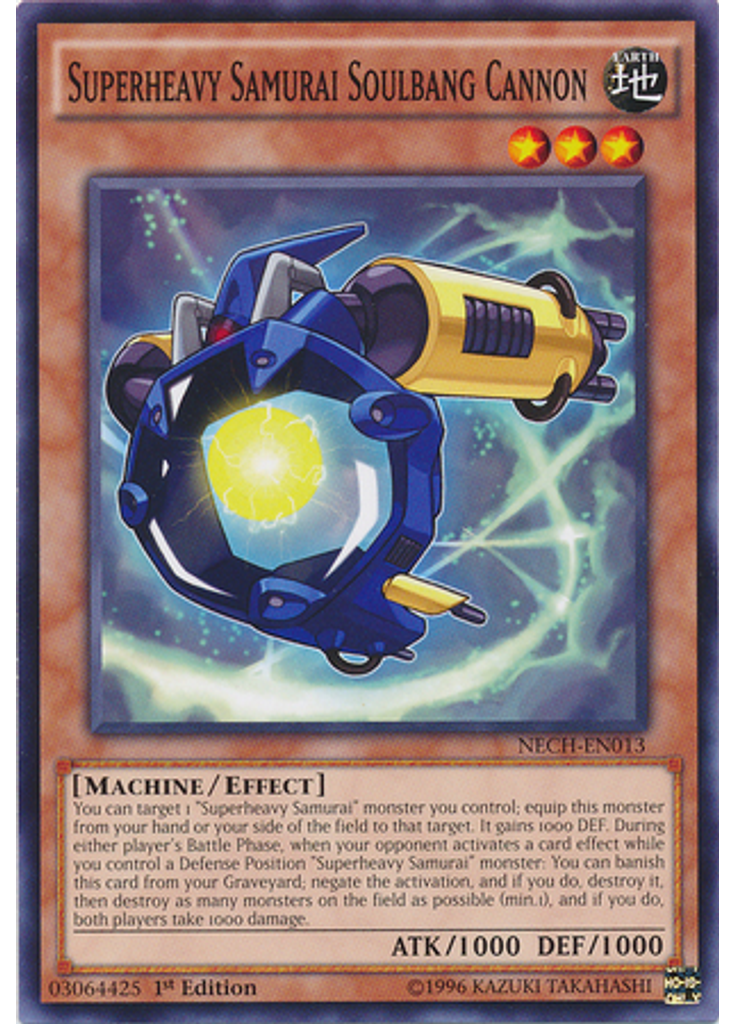 Superheavy Samurai Soulbang Cannon
