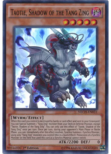 Taotie, Shadow of the Yang Zing