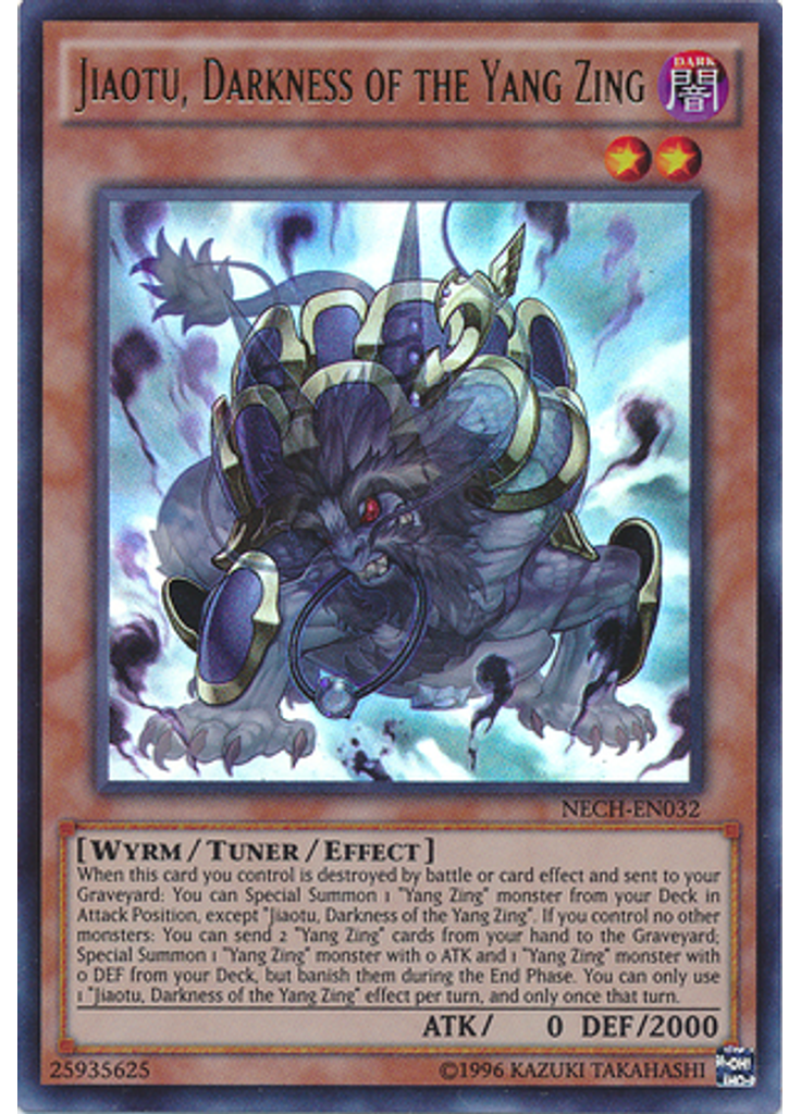 Jiaotu, Darkness of the Yang Zing (Ultra Rare Unlimited)