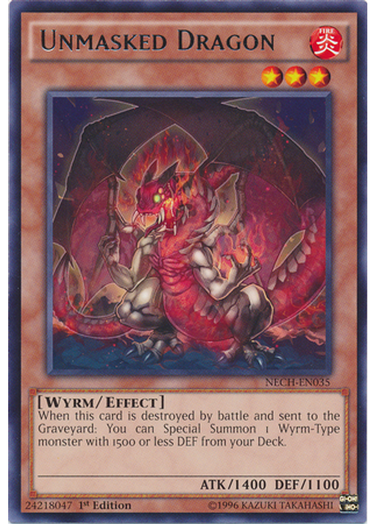 Unmasked Dragon