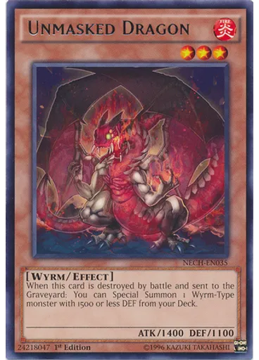 Unmasked Dragon