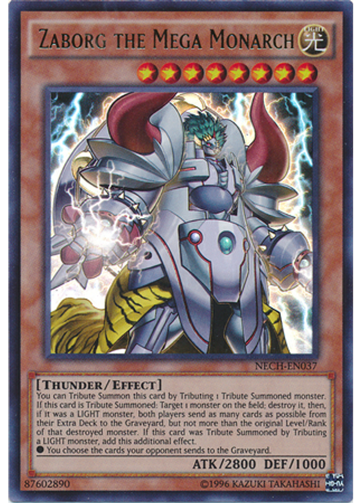 Zaborg the Mega Monarch (Ultra Rare Unlimited)