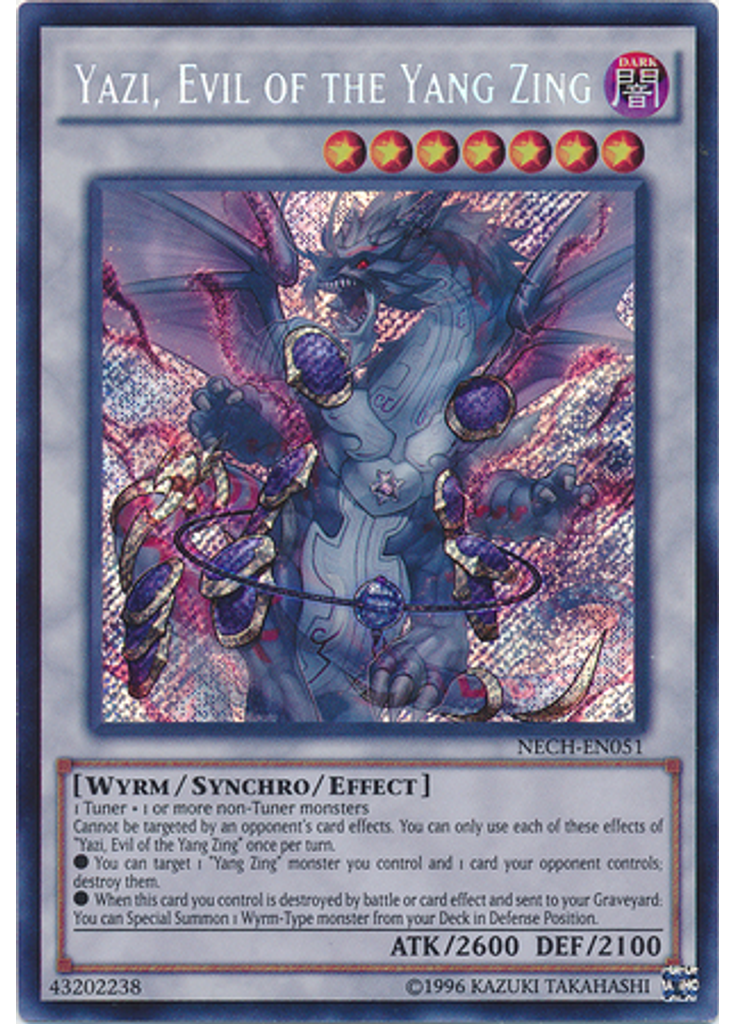 Yazi, Evil of the Yang Zing (Secret Rare Unlimited)