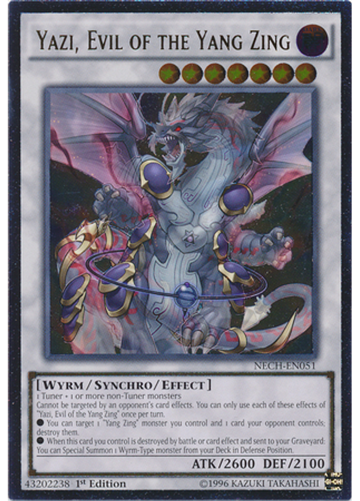 Yazi, Evil of the Yang Zing