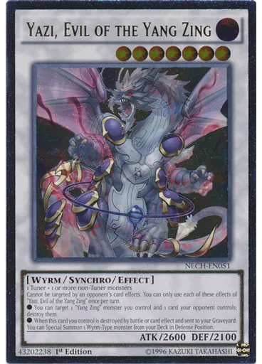 Yazi, Evil of the Yang Zing