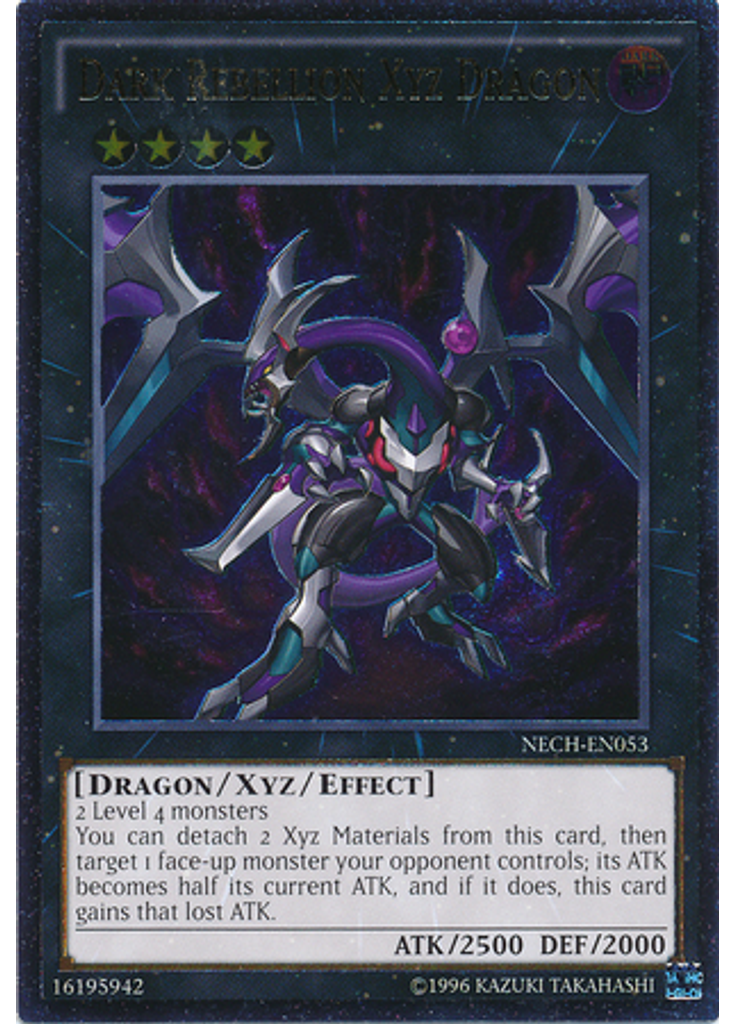 Dark Rebellion Xyz Dragon (Ultimate Rare Unlimited)