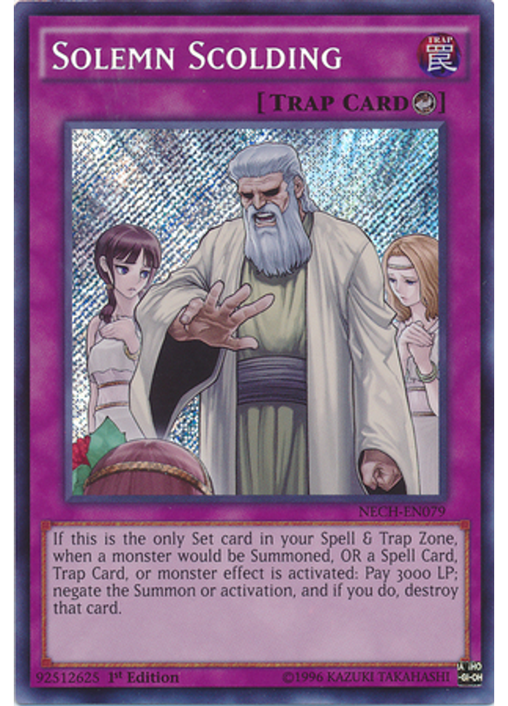 Solemn Scolding