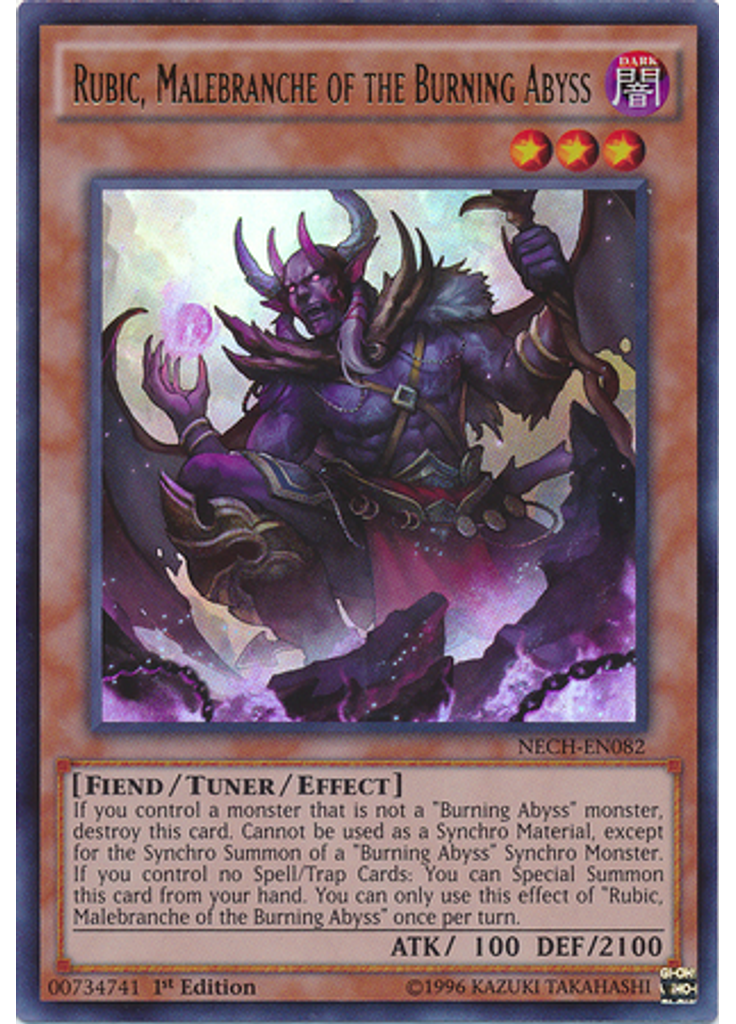 Rubic, Malebranche of the Burning Abyss