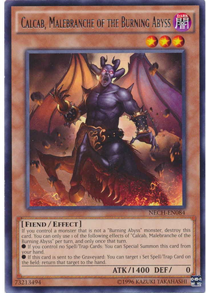 Calcab, Malebranche of the Burning Abyss (Rare Unlimited)