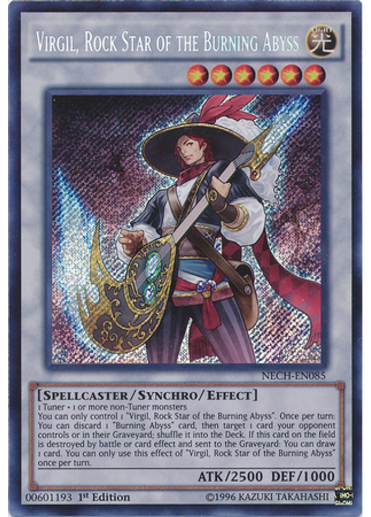 Virgil, Rock Star of the Burning Abyss