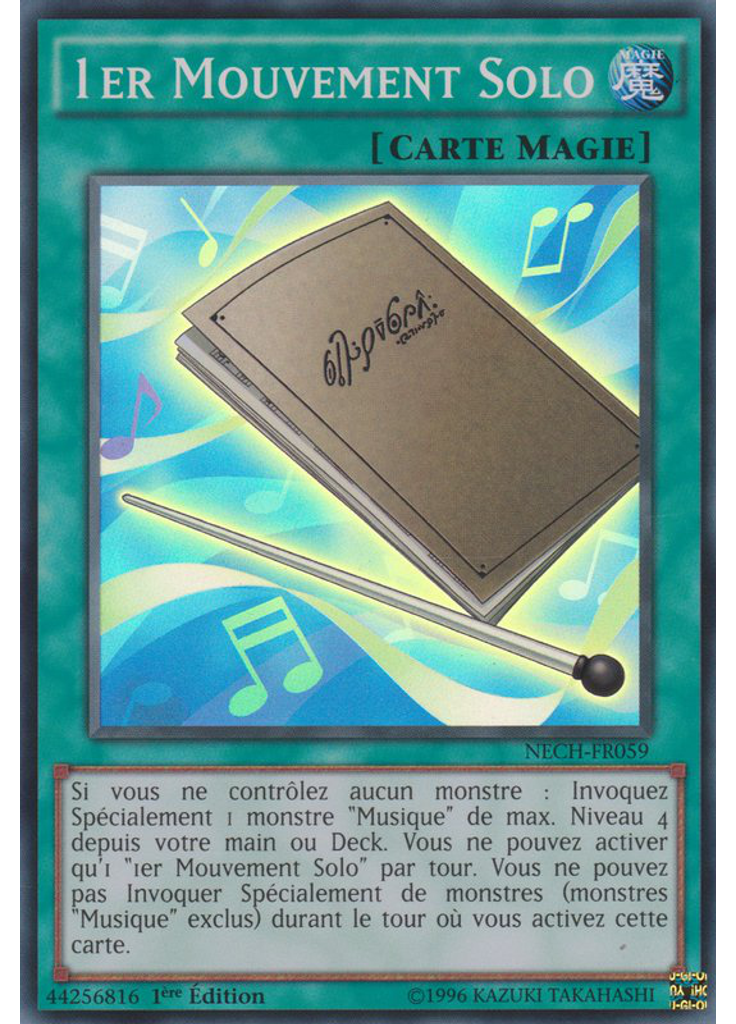 1er Mouvement Solo