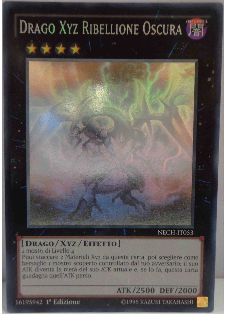 Drago Xyz Ribellione Oscura (Ghost Rare 1st Edition)