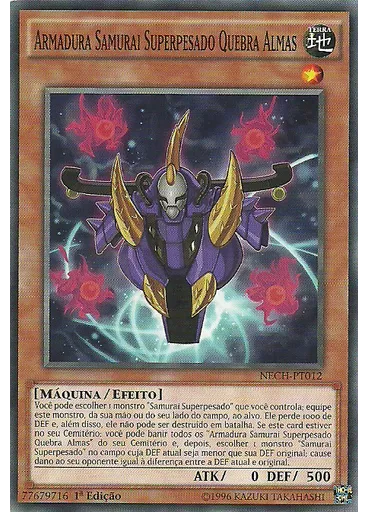 Armadura Samurai Superpesado Quebra Almas