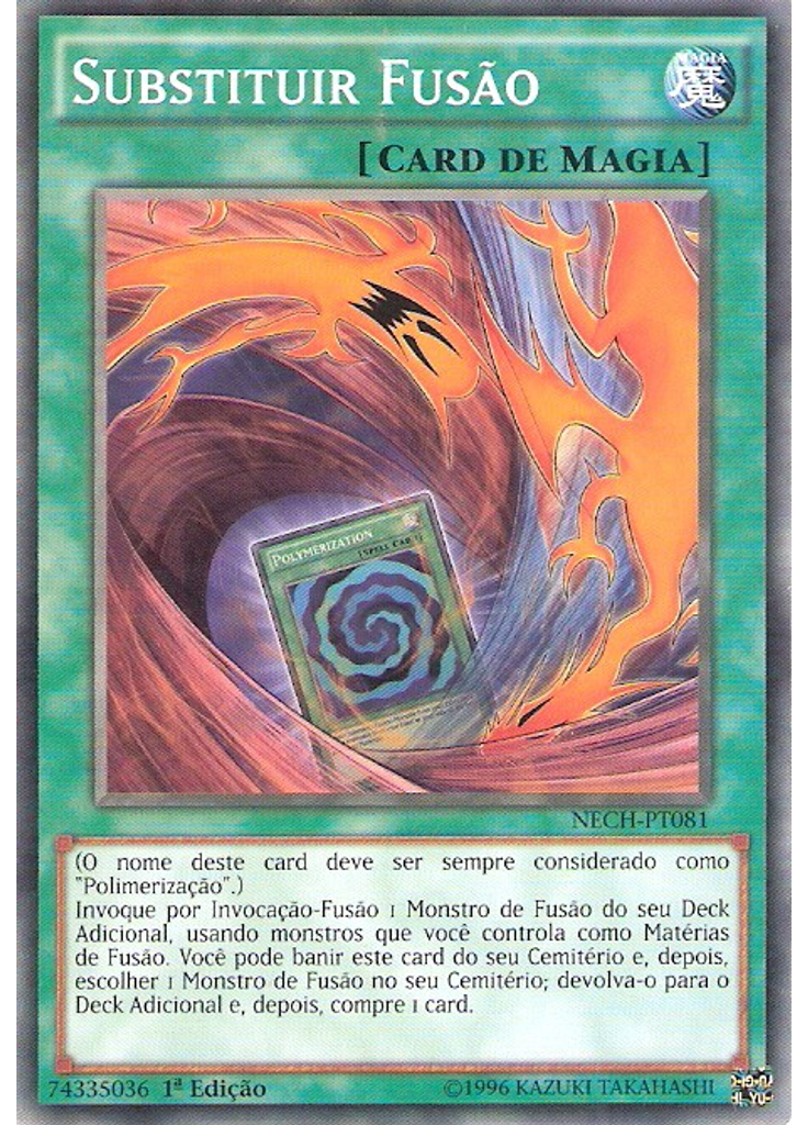 Substituir Fusão