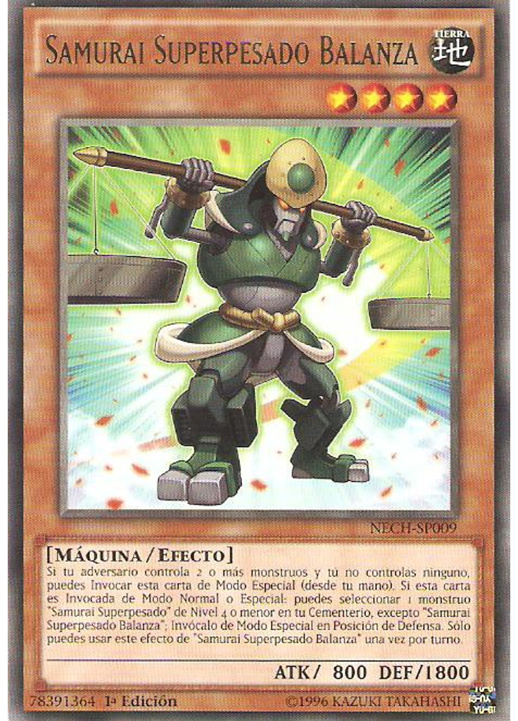 Samurai Superpesado Balanza