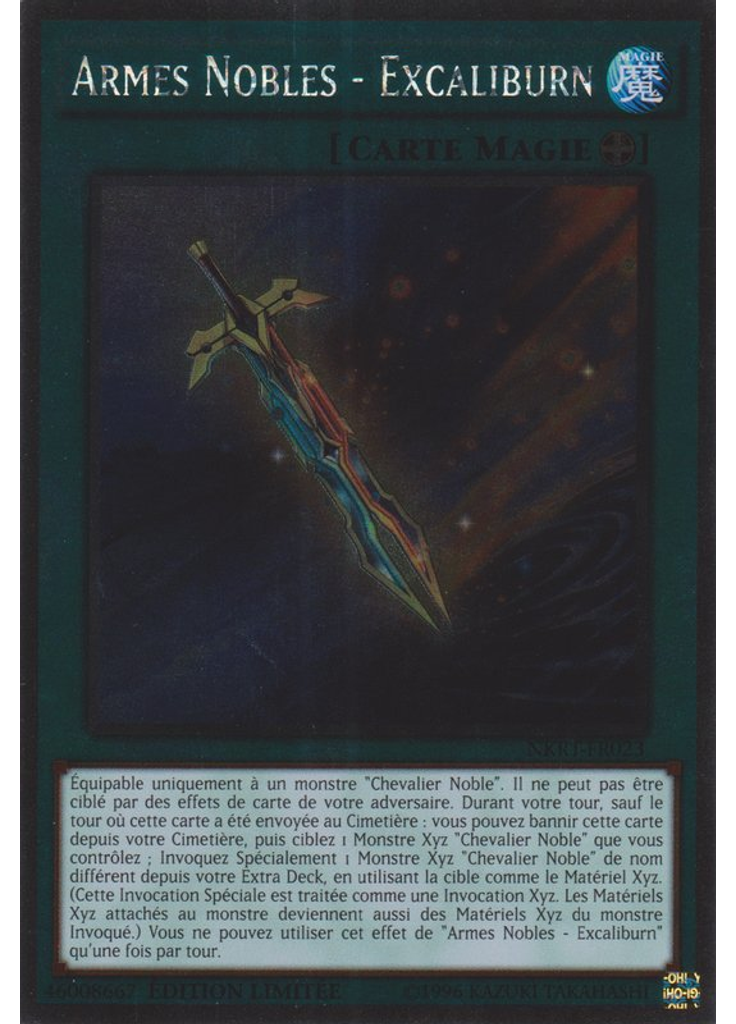 Armes Nobles - Excaliburn