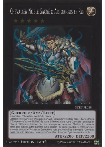 Chevalier Noble Sacré d'Artorigus le Roi