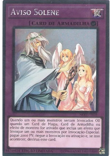 Aviso Solene