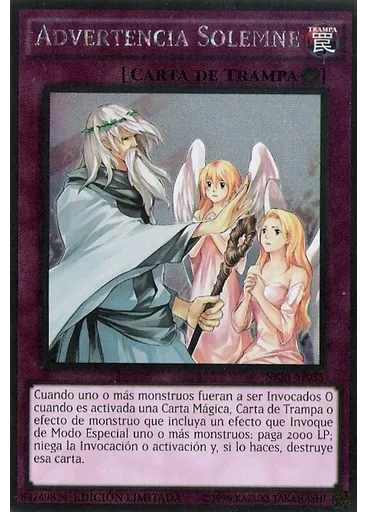 Advertencia Solemne