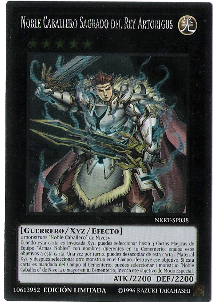 Noble Caballero Sagrado del Rey Artorigus
