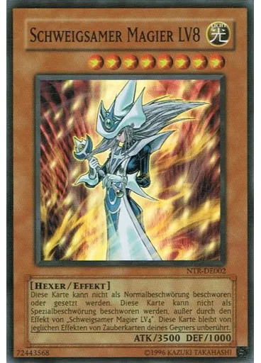 Schweigsamer Magier LV8 — Yu-Gi-Oh! NIGHTMARE TROUBADOUR Pakete